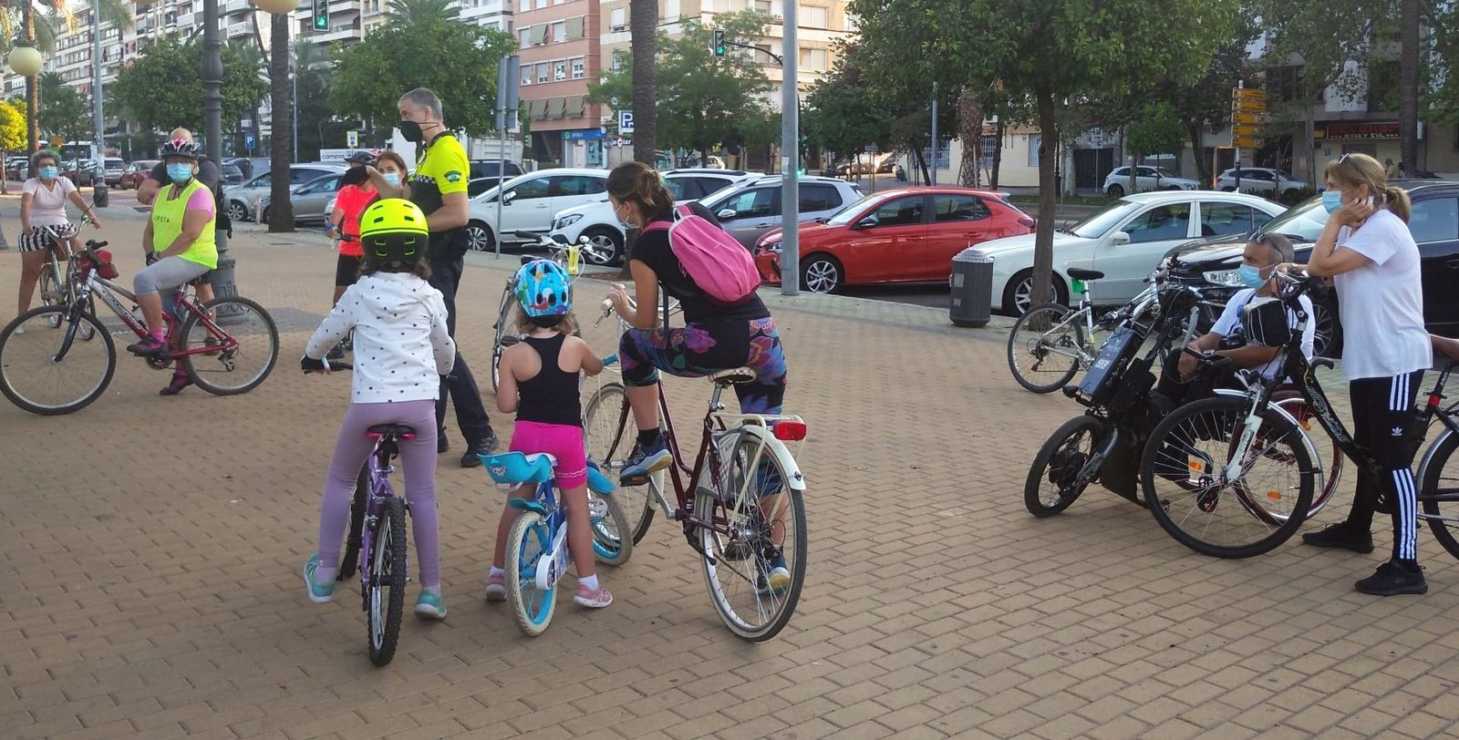 Una de las rutas en bicicletas incluidas en la Semana de la Movilidad.