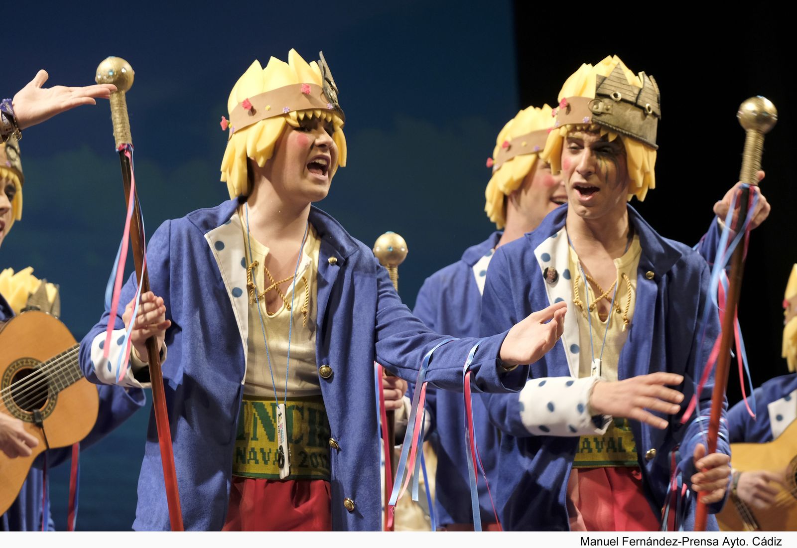 La comparsa 'El indeciso'.