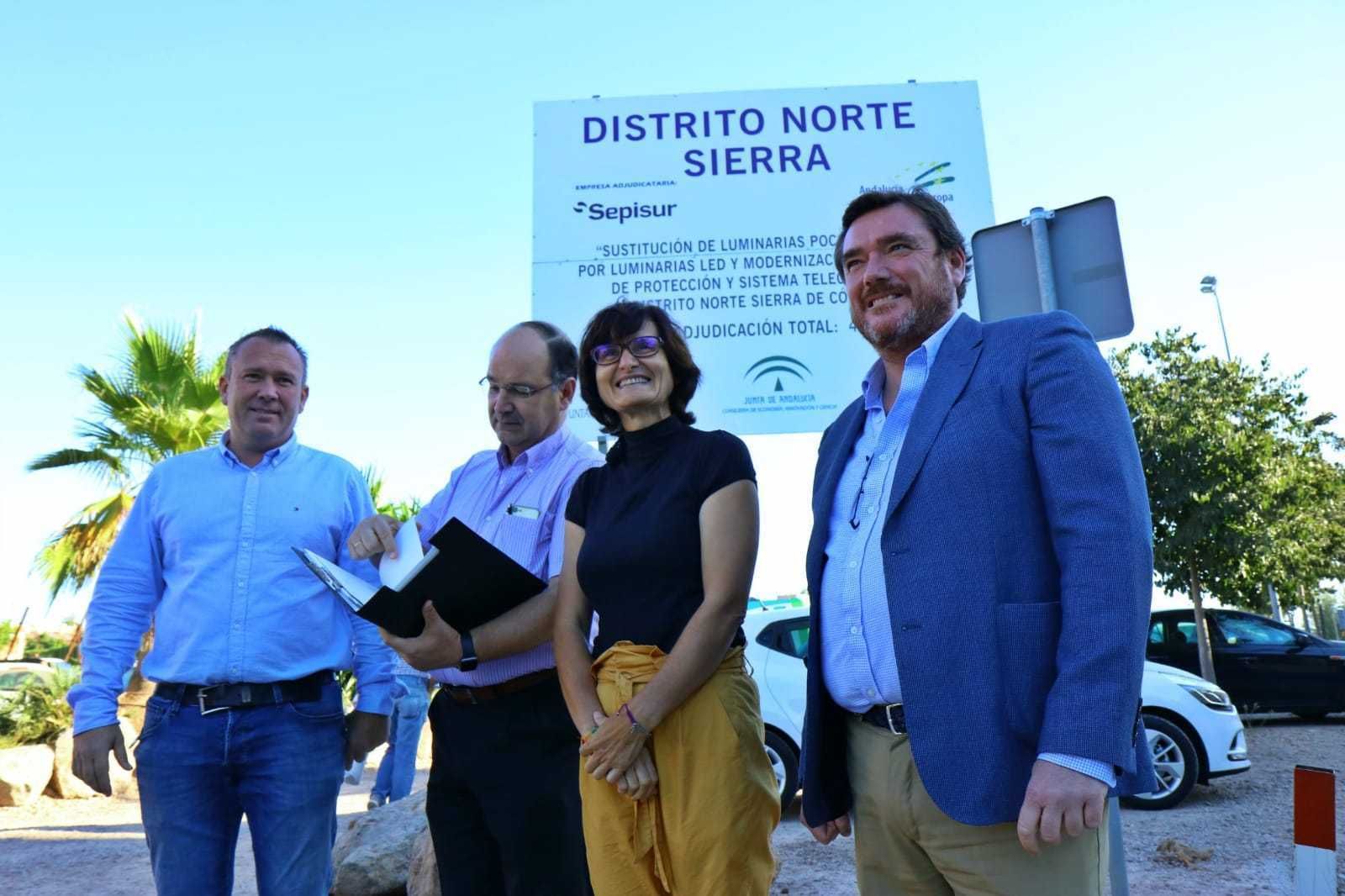 Amparo Pernichi, ayer, en Cruz de Juárez.