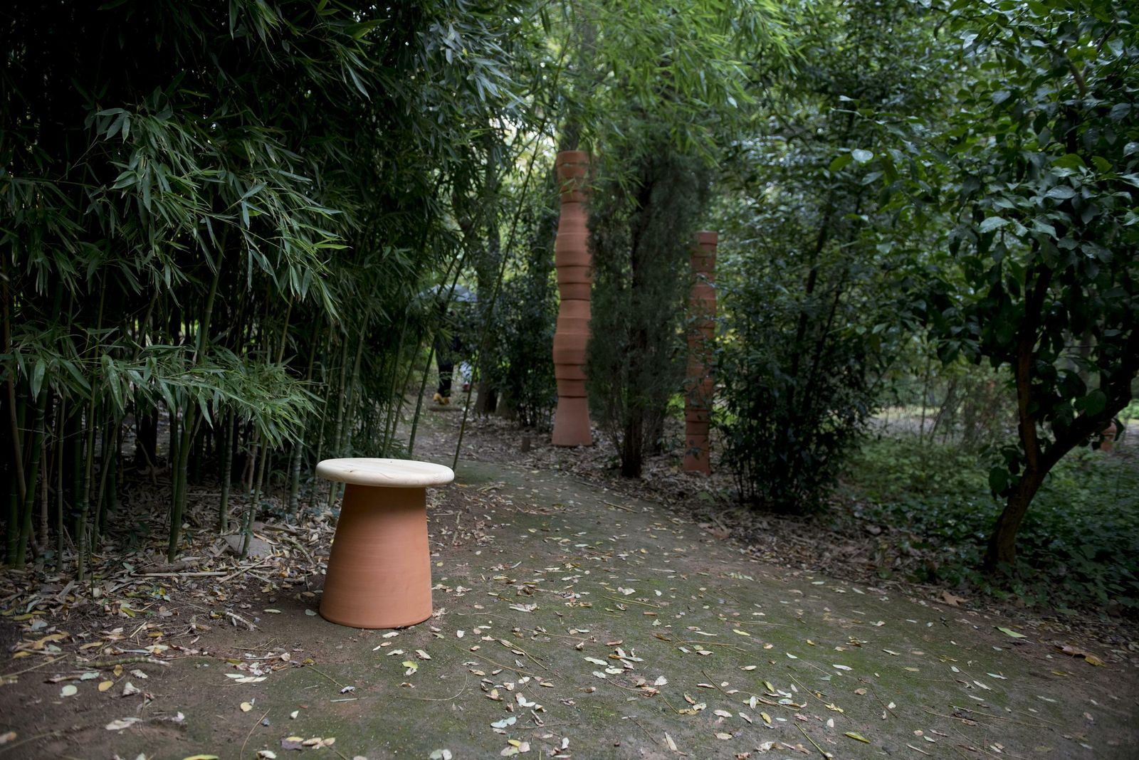 Así es el 'Bosque' que Cervezas Alhambra ha levantado en Granada