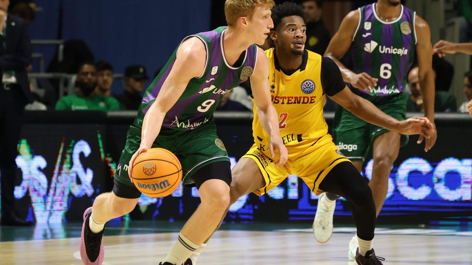 El Unicaja - Filou Oostende de BCL, en fotos