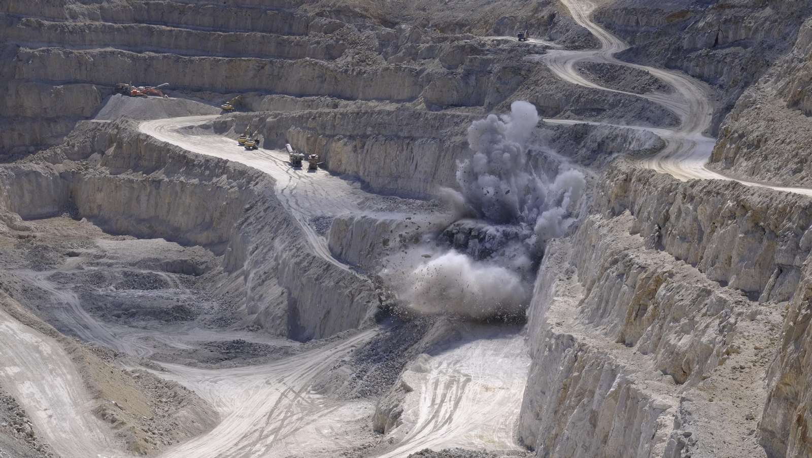 Visita a las canteras de yeso en Sorbas