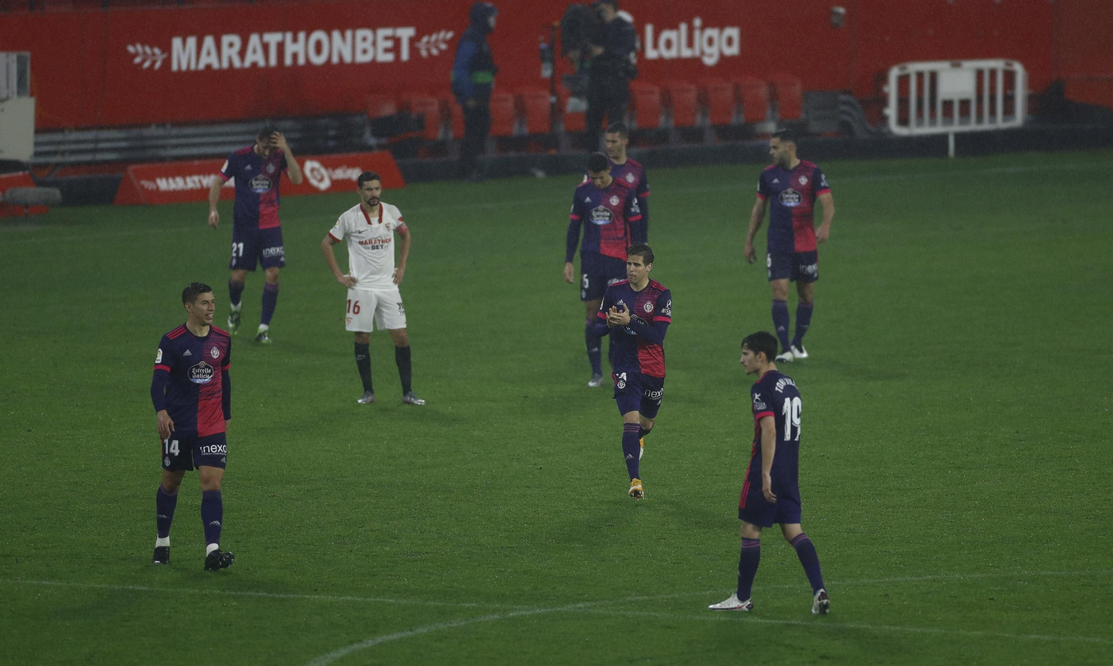 Las imágenes del Sevilla-Valladolid