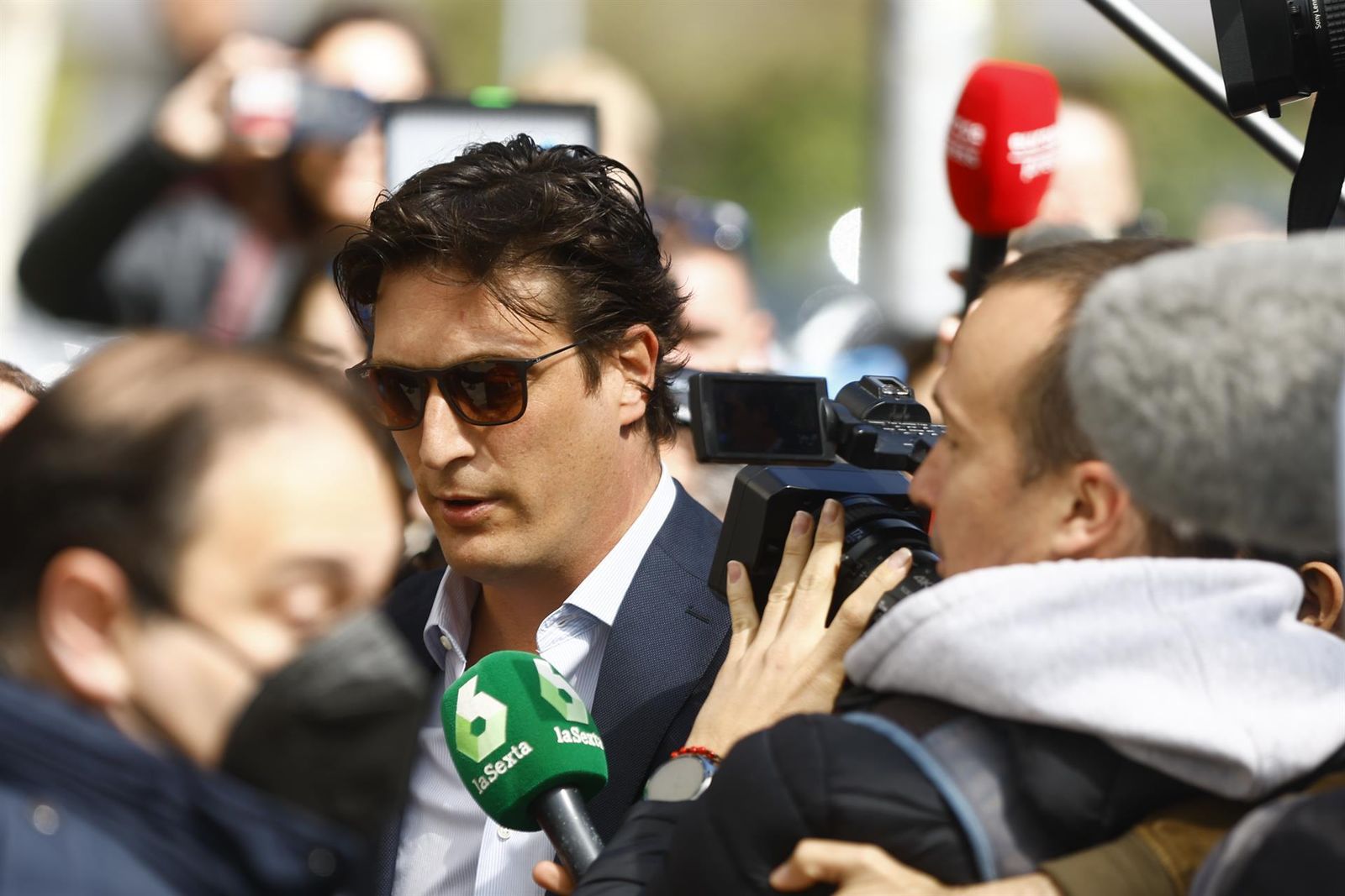 El empresario Luis Medina en una imagen de archivo antes de declarar ante el juez