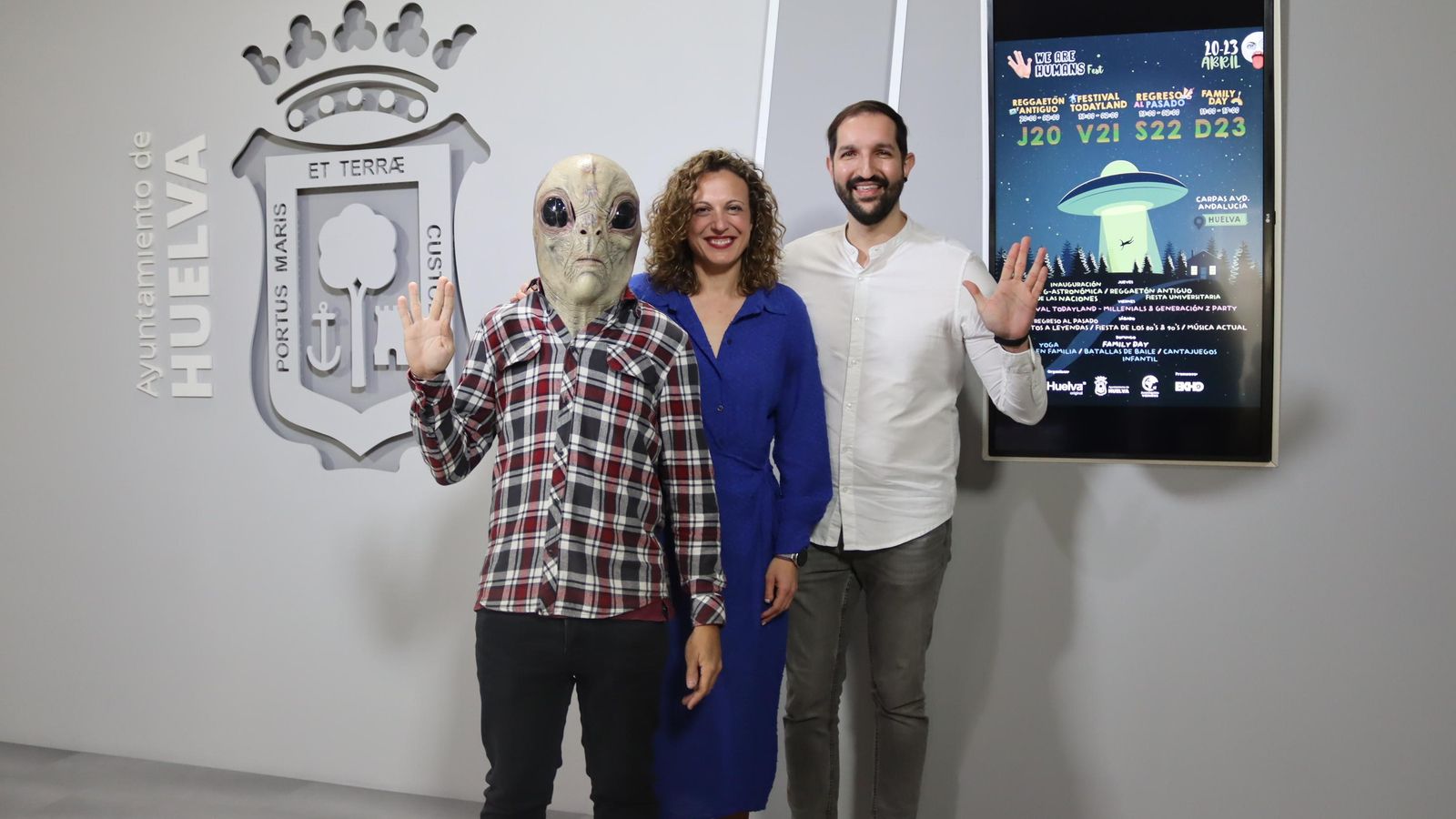 Presentación del festival 'We are Humans'.