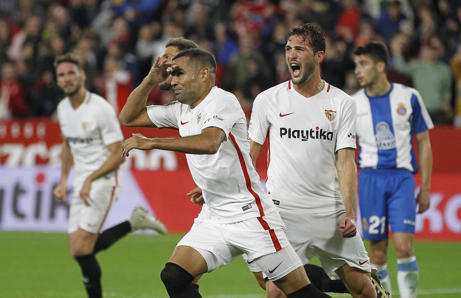 Las imágenes del Sevilla-Espanyol