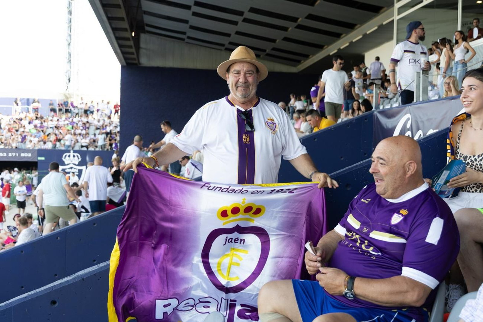 Las mejores imágenes del partido Real Jaén- Atlético Central
