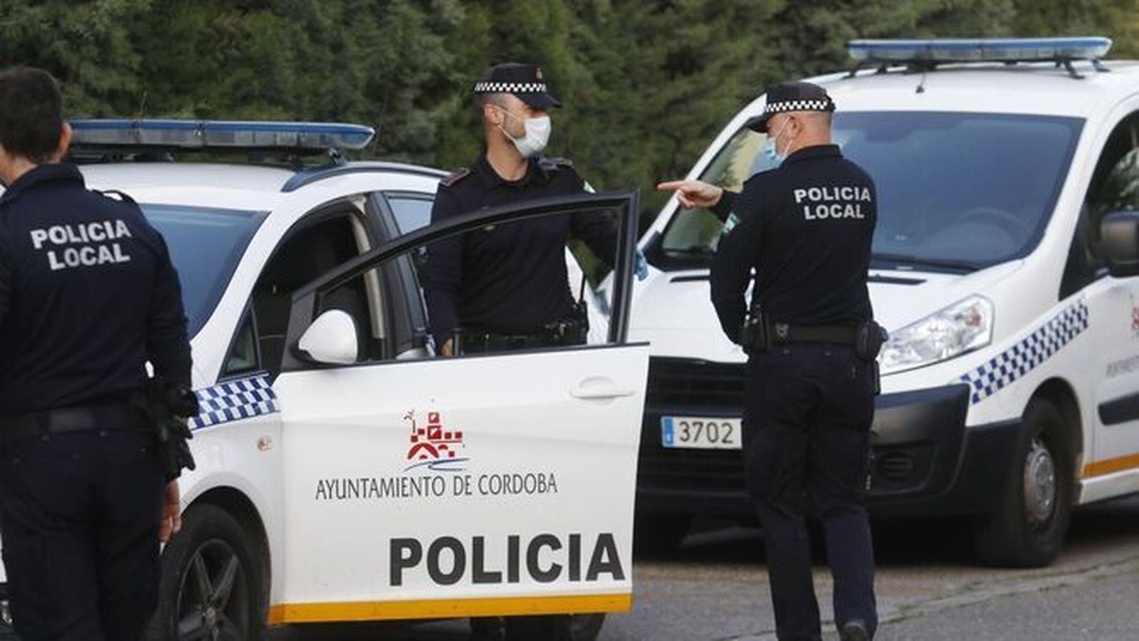Agentes de la Policía Local de Córdoba.