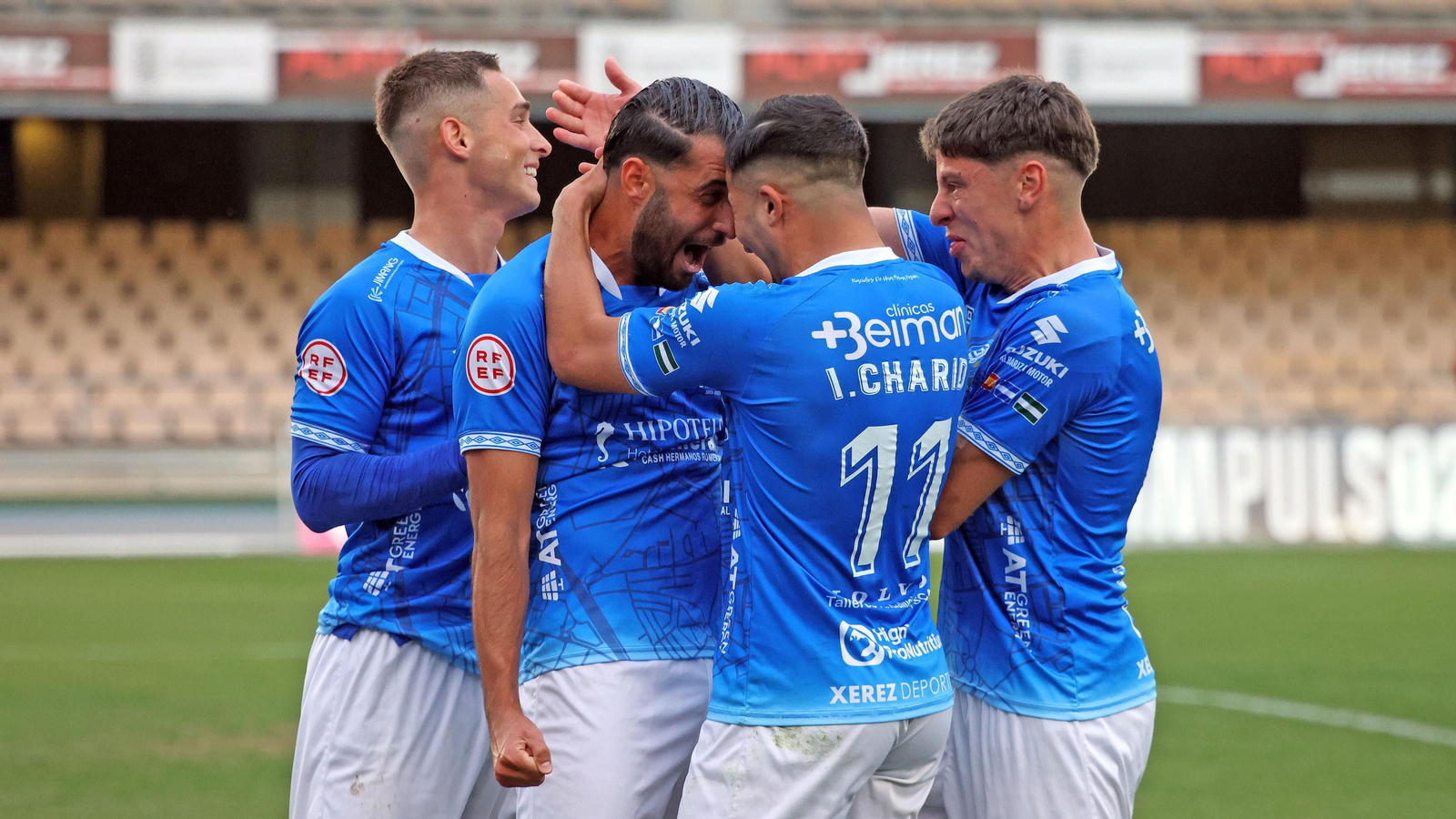 Partido entre Xerez DFC - Ciudad de Lucena en Chapín