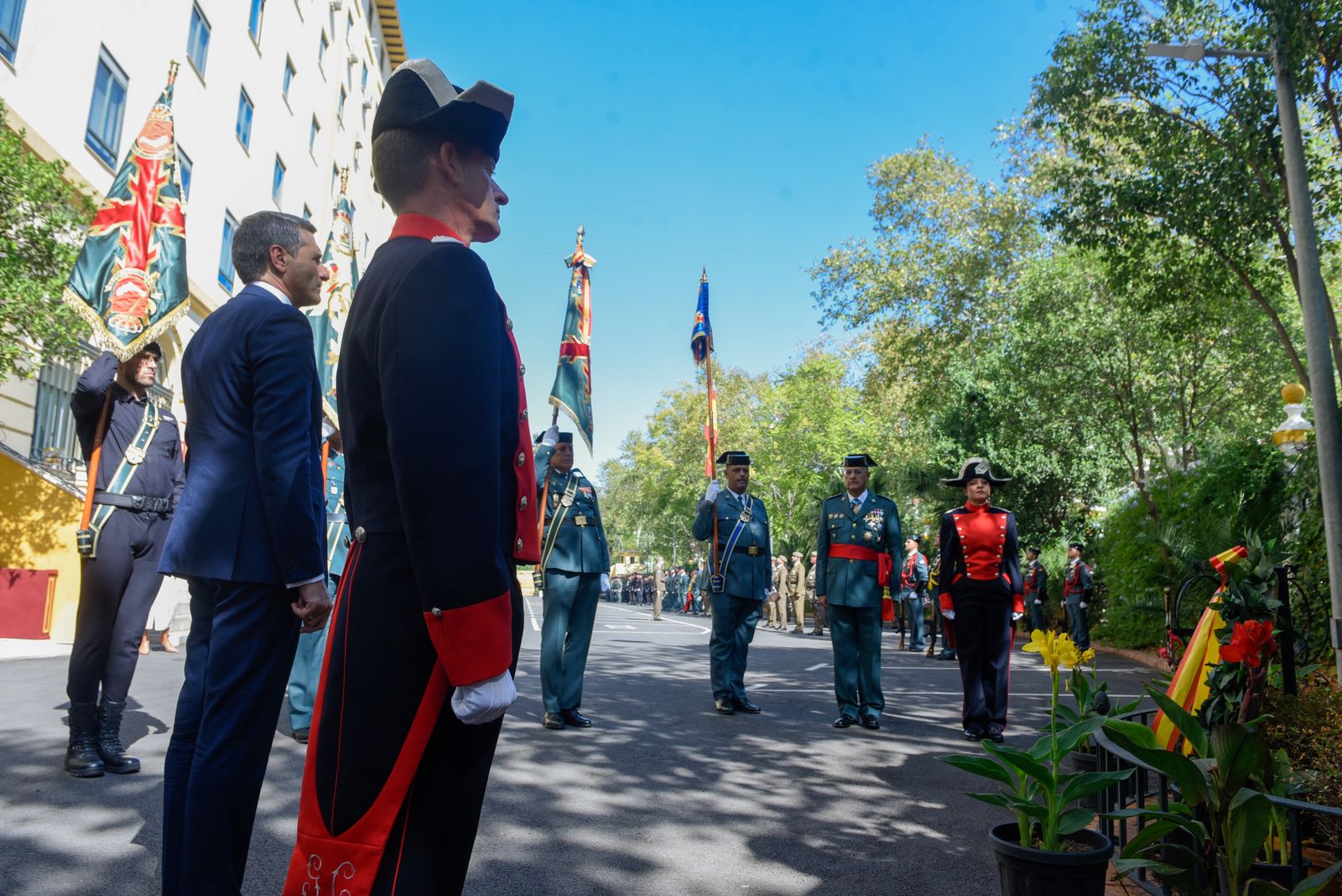 Imágenes del acto del día del Pilar de la Guardia Civil