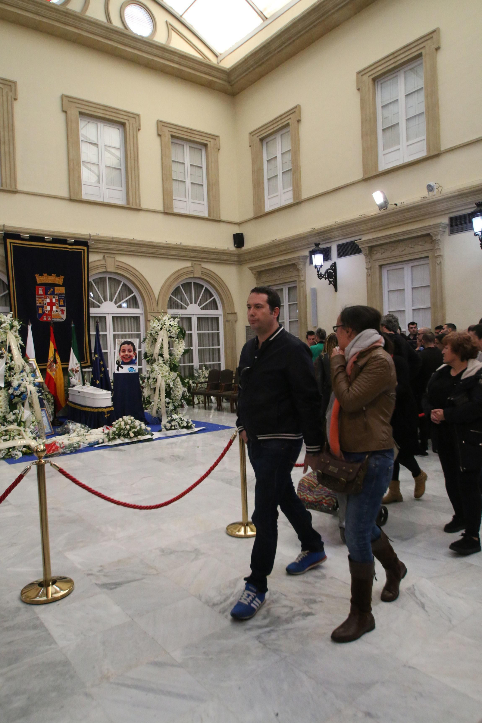 Las imágenes de la capilla ardiente por Gabriel