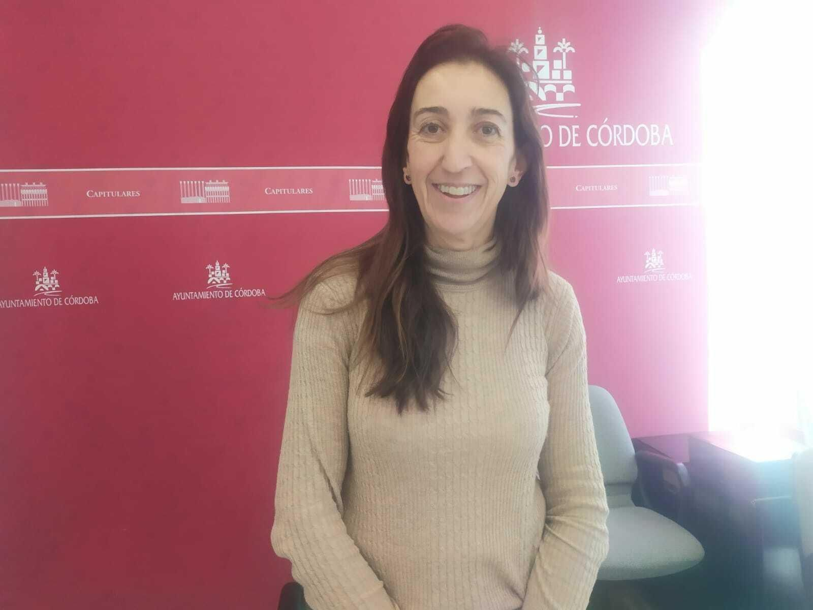 Paula Badanelli, en la sala de prensa del Ayuntamiento. Paula Badanelli, en la sala de prensa del Ayuntamiento.