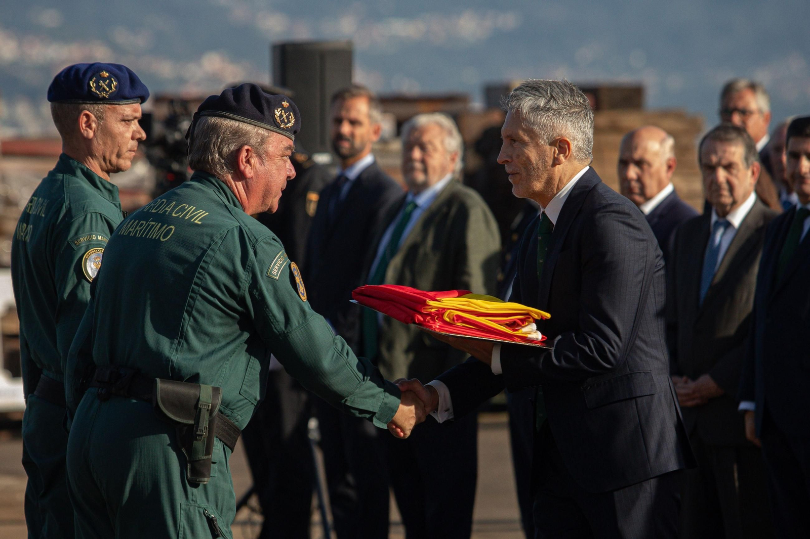 Las fotos de la entrega del buque 'Duque de Ahumada' a la Guardia Civil
