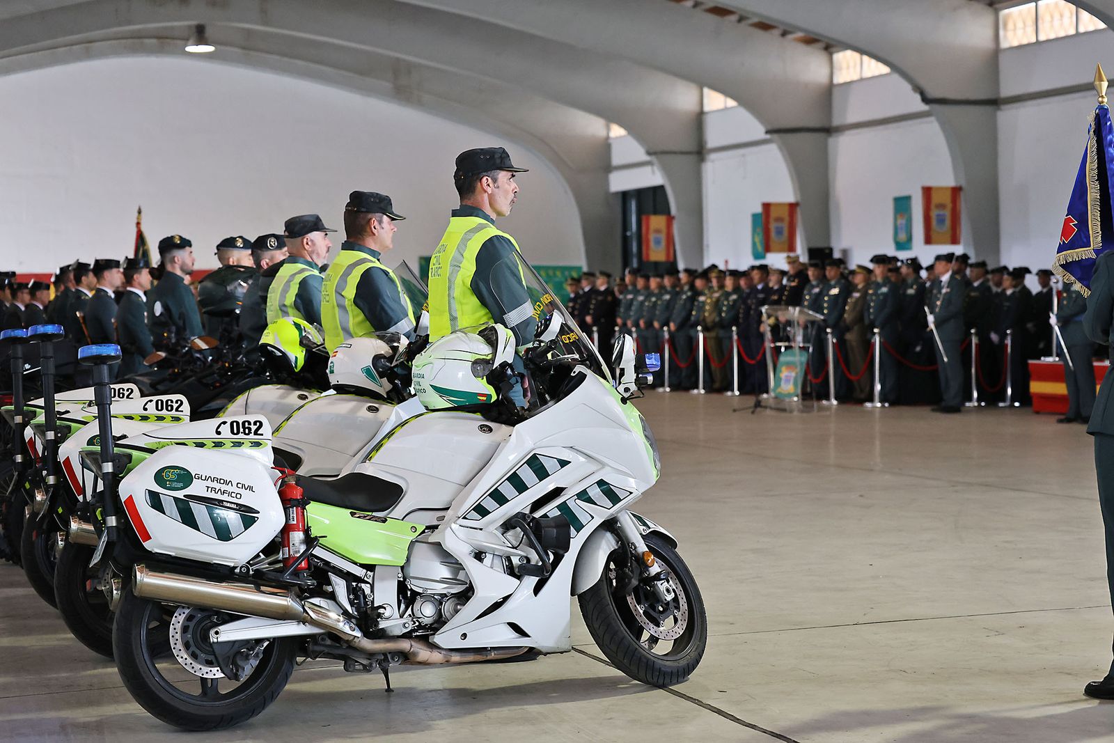 Imágenes de la jura del cargo de Julio Serrano Checa como Jefe de la Comandancia de la Guardia Civil de Huelva