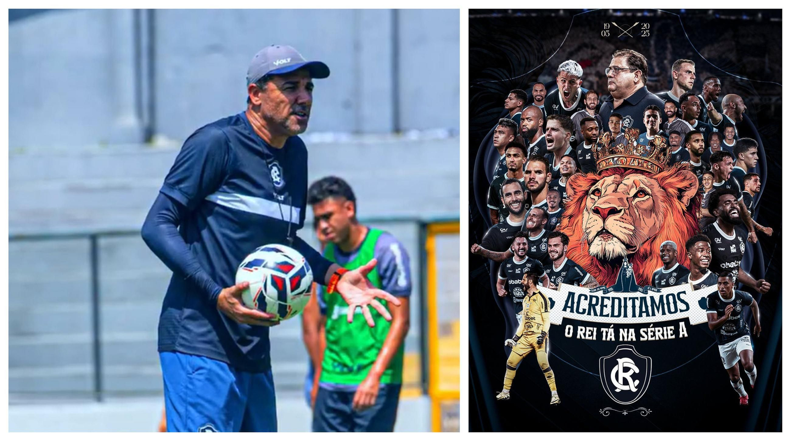 Weligton, con el Remo