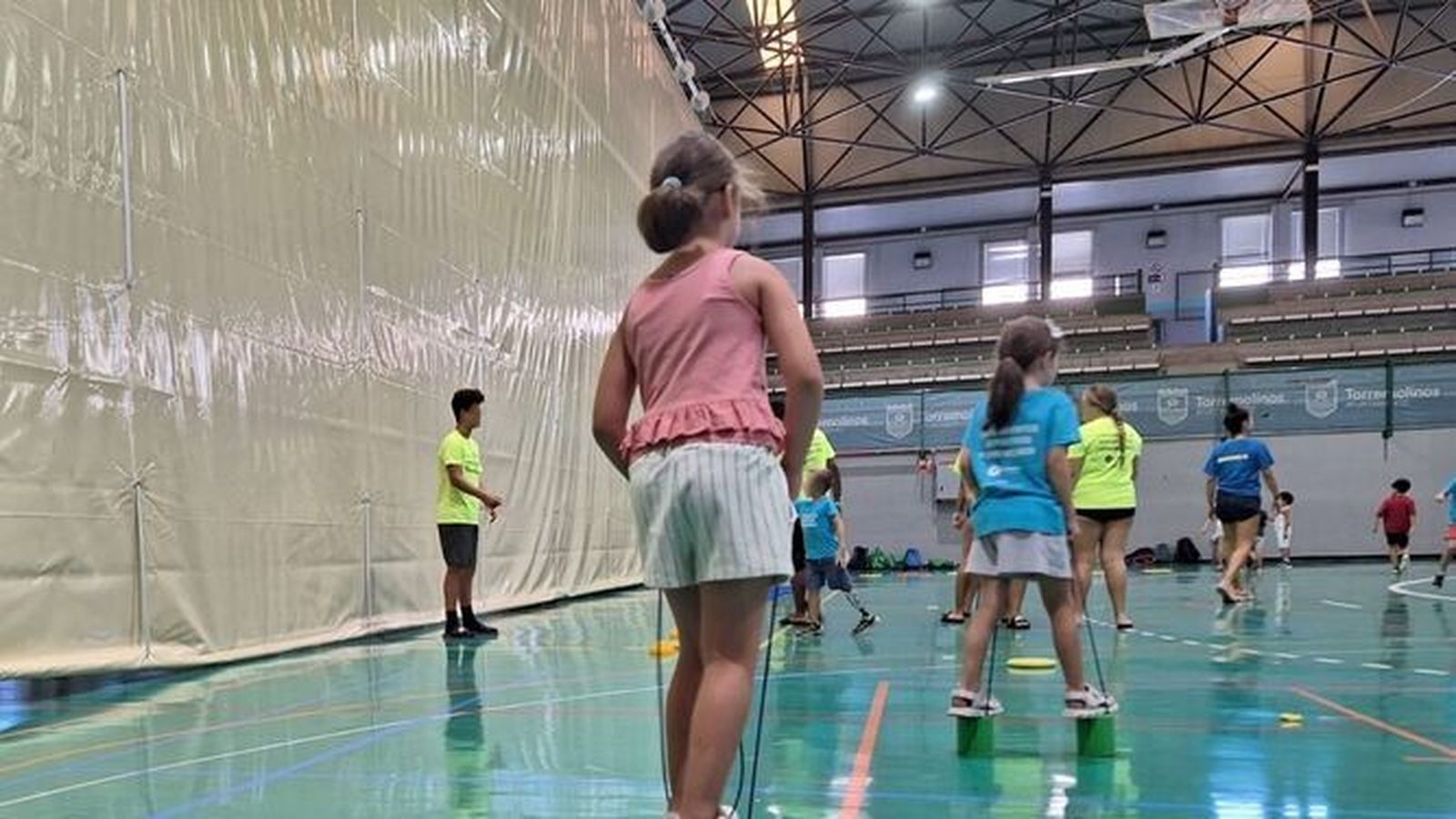 Un campamentos escolar en una imagen de archivo.