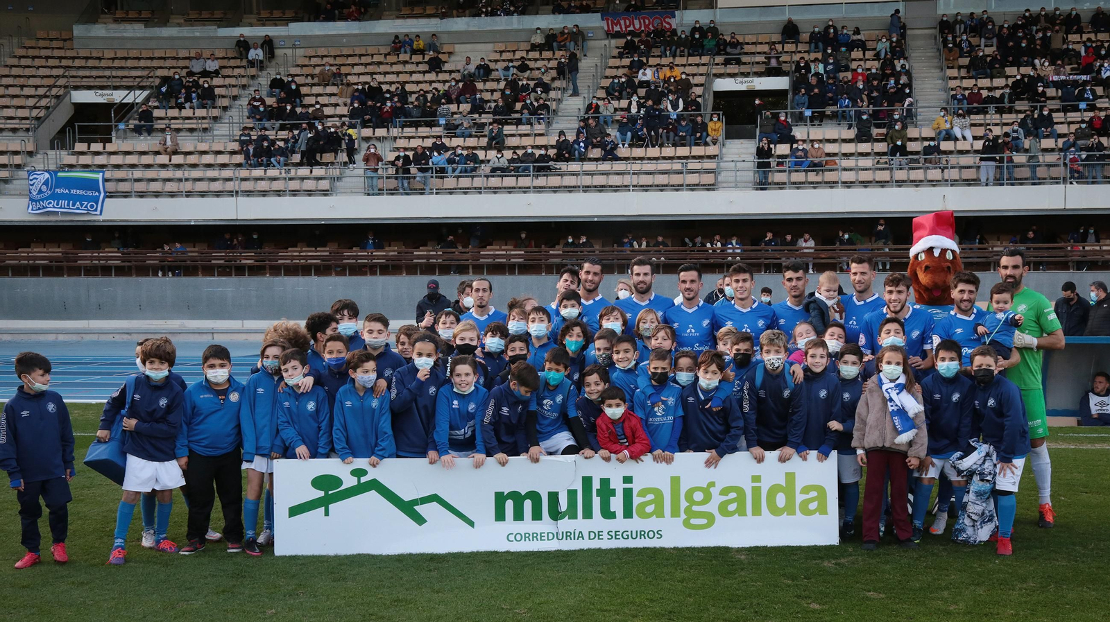 Victoria del Xerez DFC ante el Antequera (1-0)