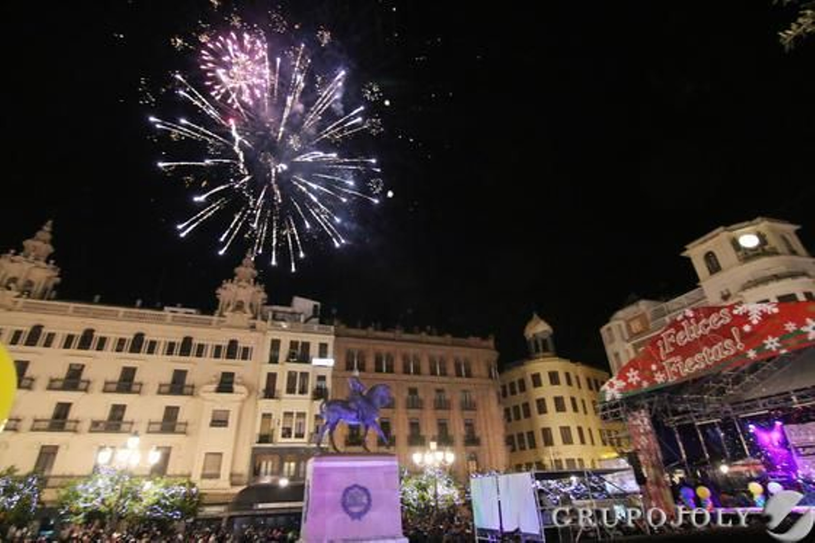 Córdoba celebra el fin de año en la plaza de las Tendillas