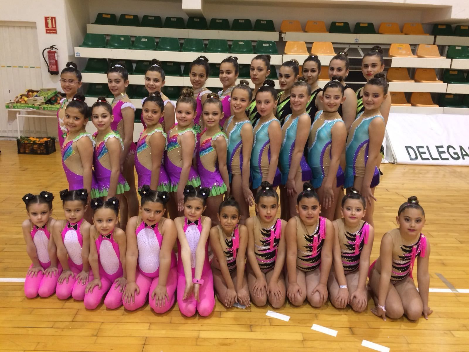 El club de La Línea manda en el VI Villa de Los Barrios de gimnasia rítmica