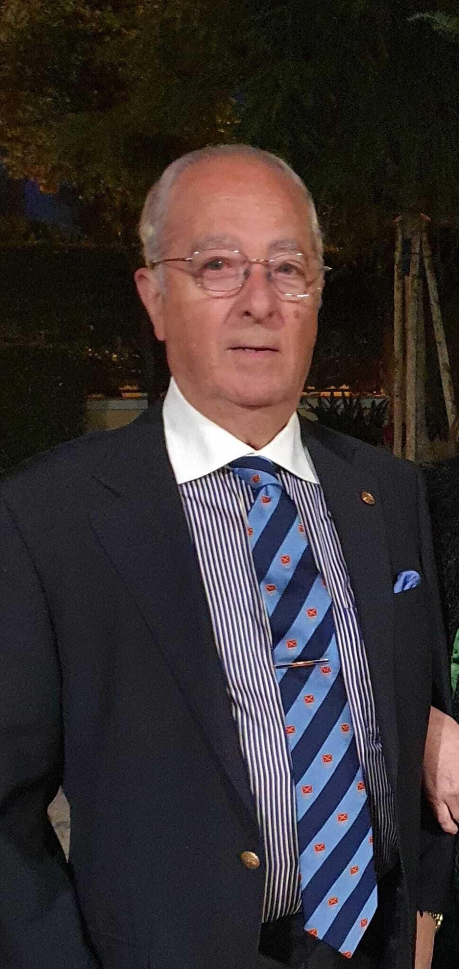 Juan Gago, días antes de ingresar en el Hospital.