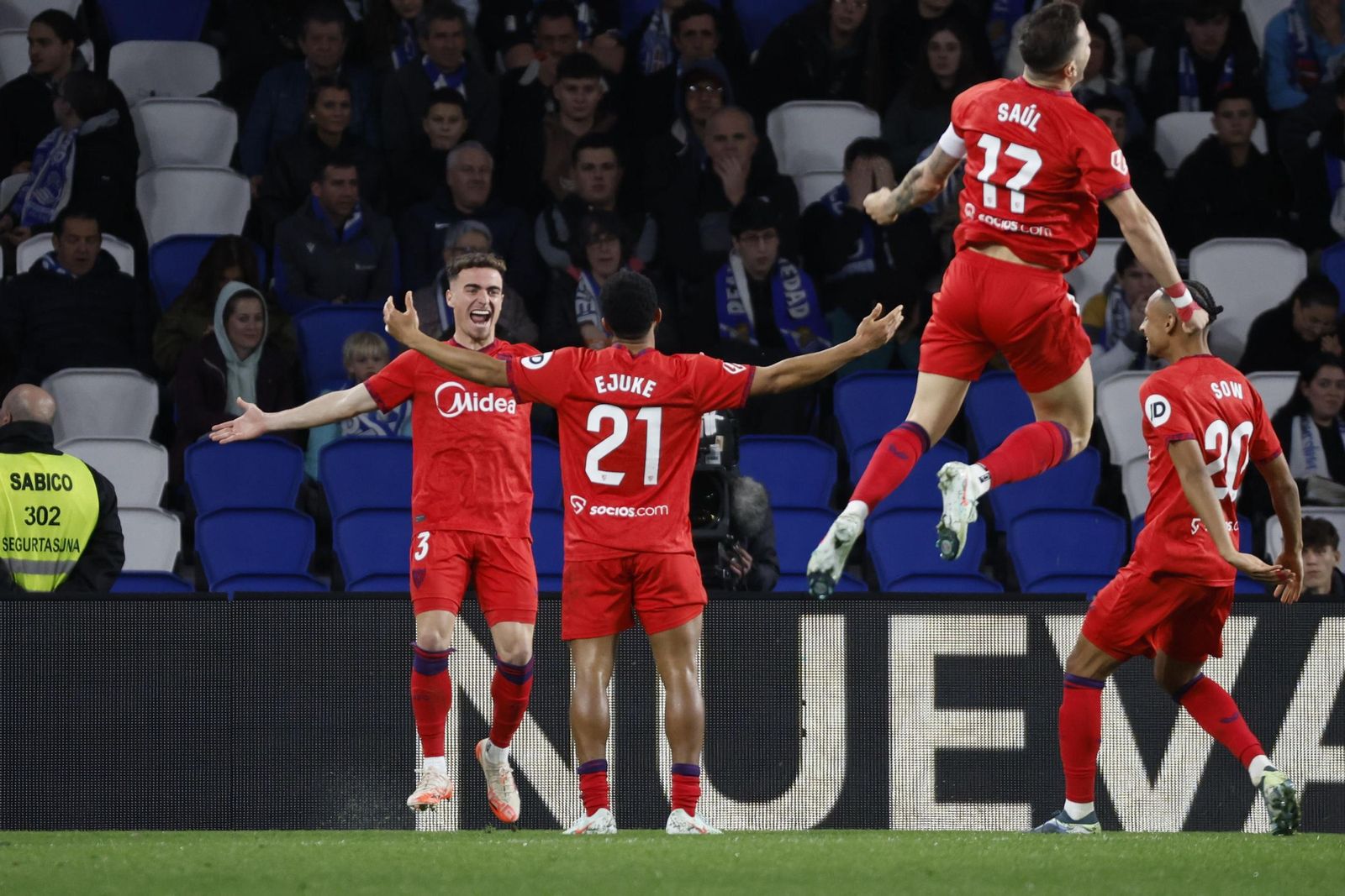 Las fotos del Real Sociedad - Sevilla