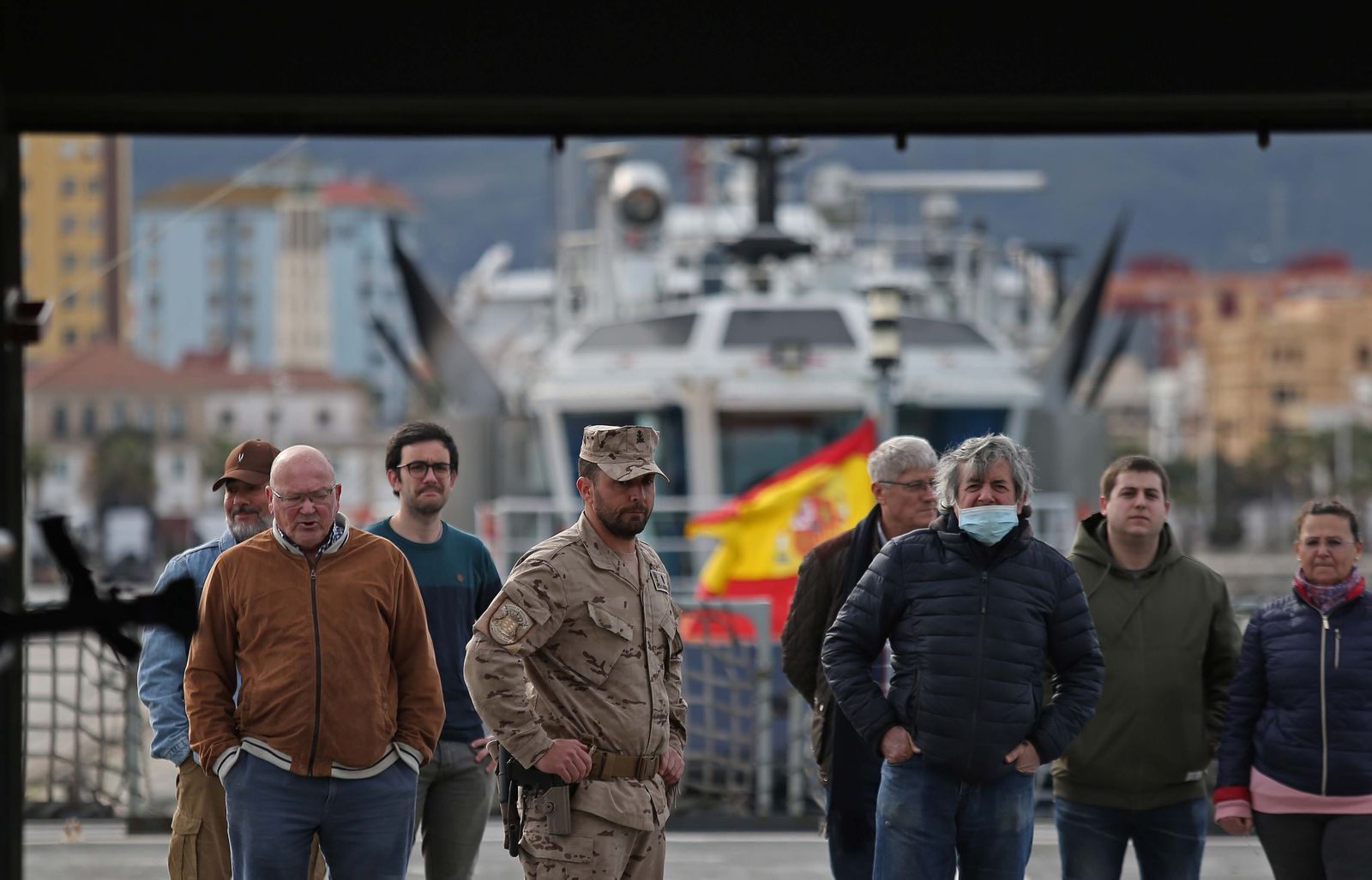 Fotos del Buque de Acción Marítima 'Relámpago' de la Armada Española en Algeciras