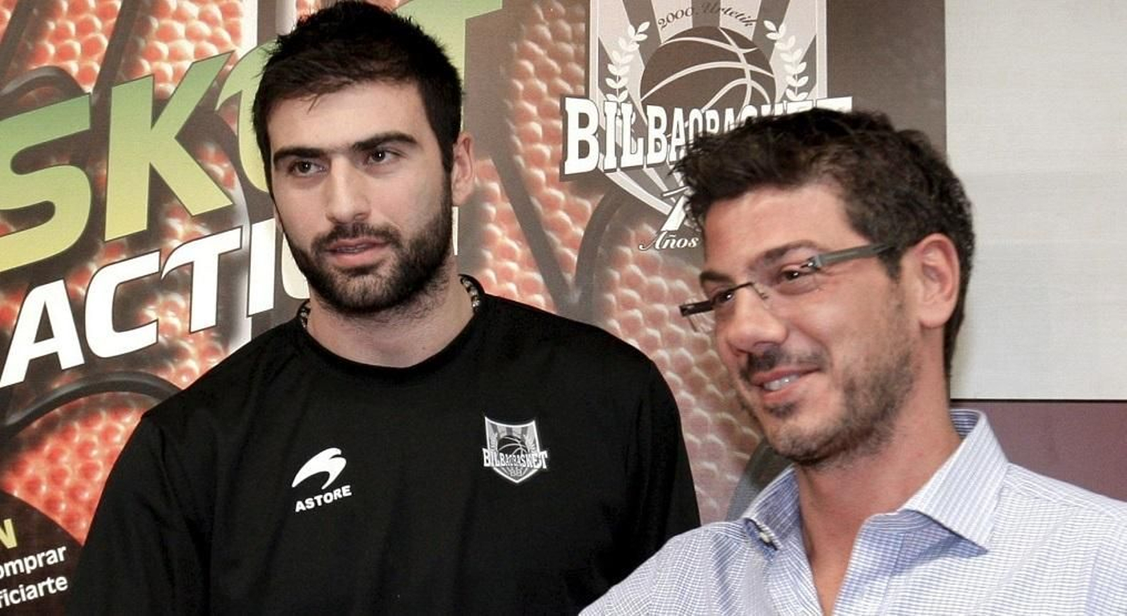 Fotis Katsikaris, con Kostas Vasileiadis.