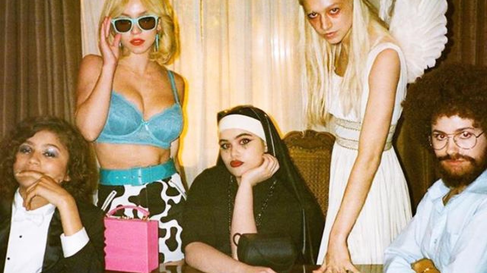 Elenco de Euphoria, una buena idea de disfraces de Halloween.
