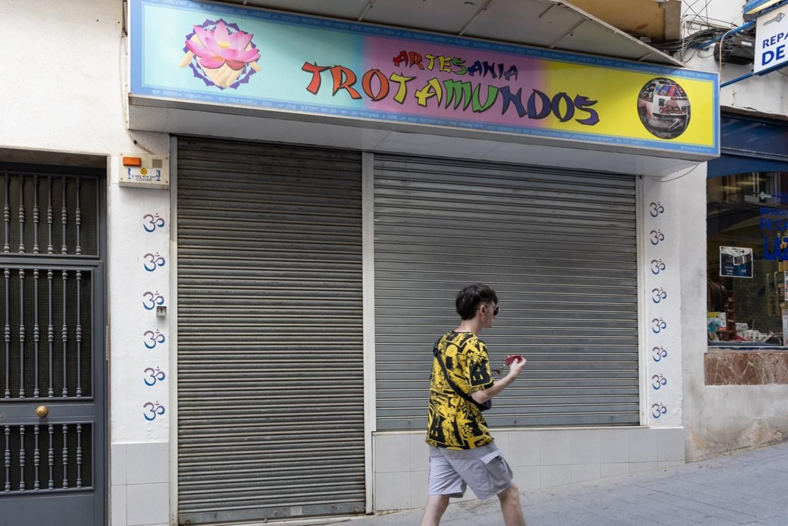 Locales vacíos en el centro de Jaén, en imágenes