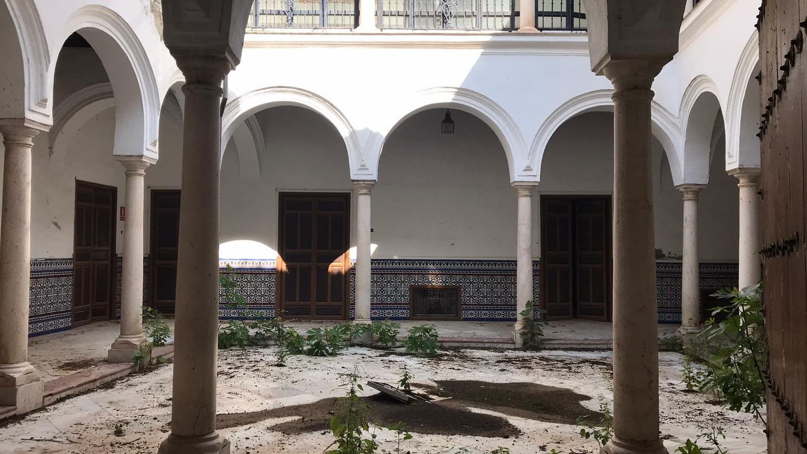 El antiguo palacio de Los Cepeda de Osuna.