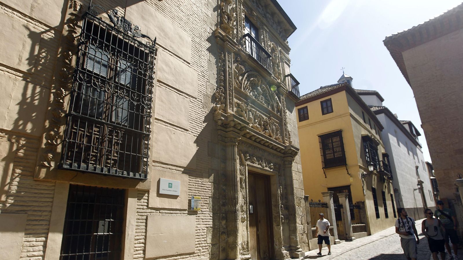 Casa de Castril, que alberga el Museo Arqueológico y Etnográfico de Granada.