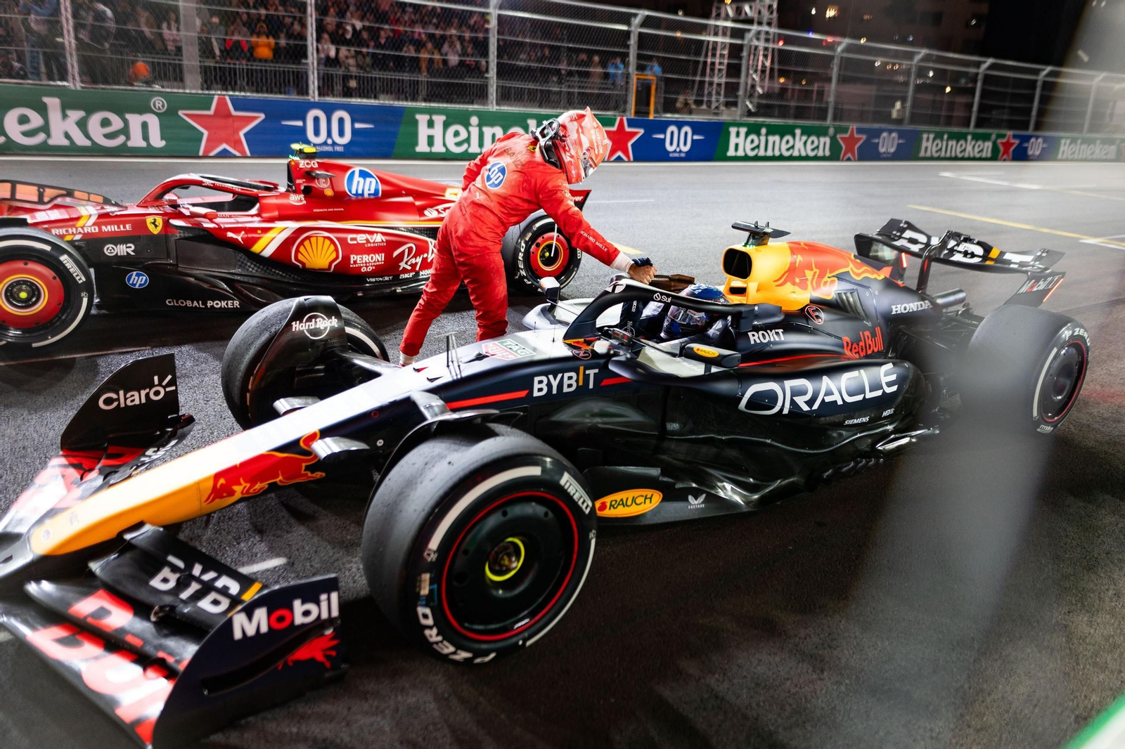 Las fotos del título mundial de Verstappen en Las Vegas