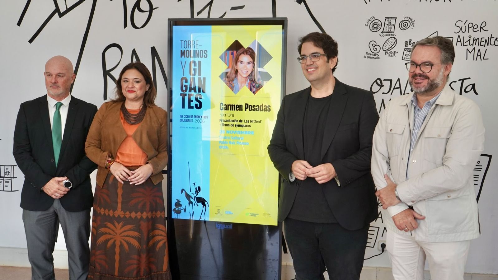 Eduardo Noriega, Depedro y Carmen Posadas participarán en 'Torremolinos y gigantes'