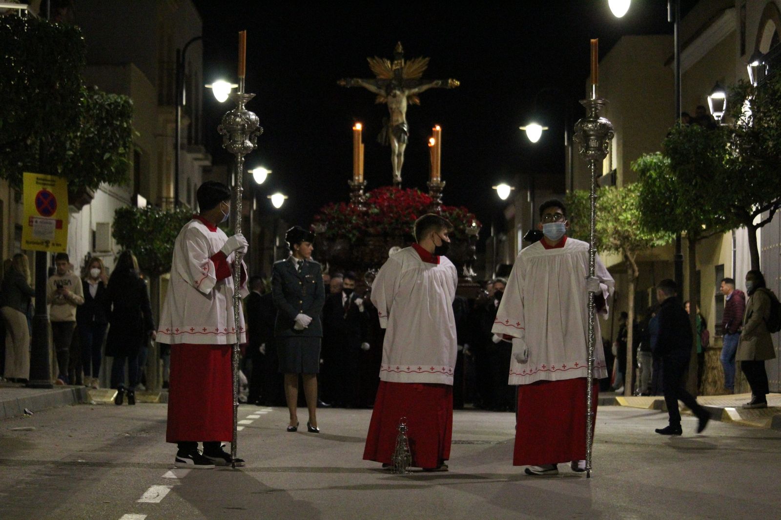 Procesión del Jueves Santo en Vera, en imágenes
