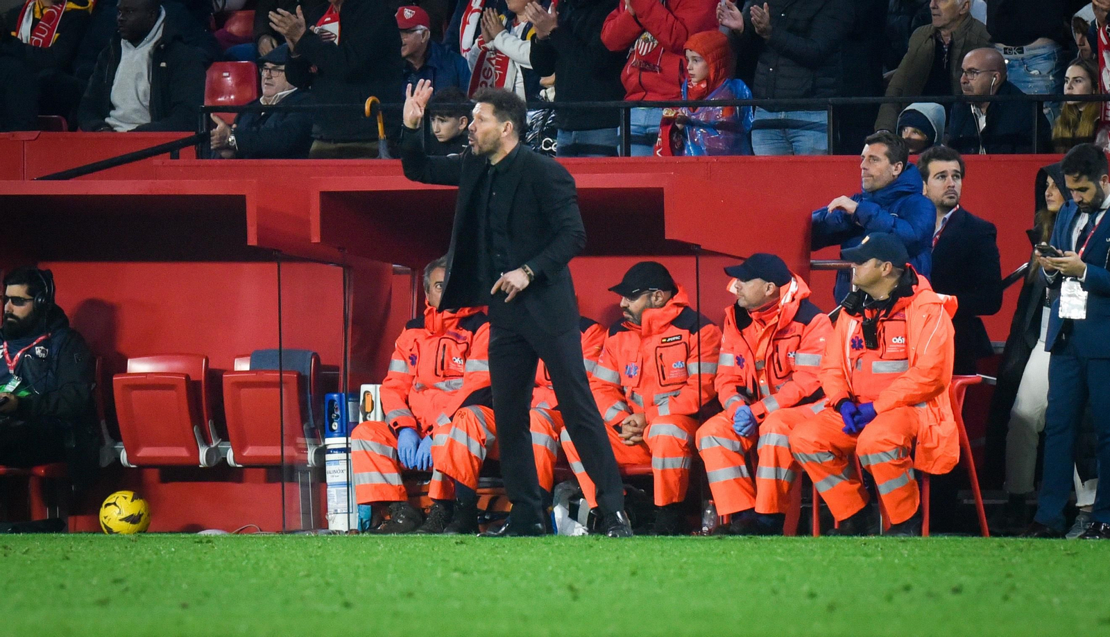Las imágenes del Sevilla FC - Atlético de Madrid