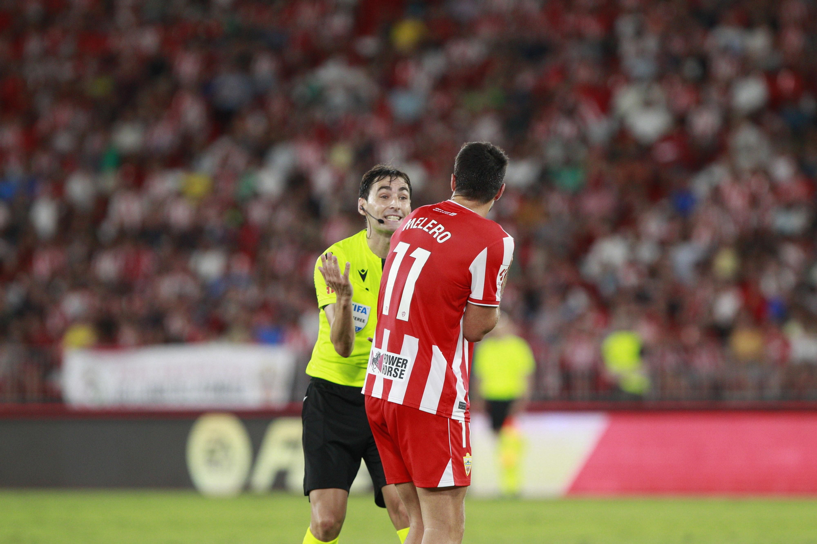 Imágenes del partido U.D. Almería-Real Club Celta de Vigo