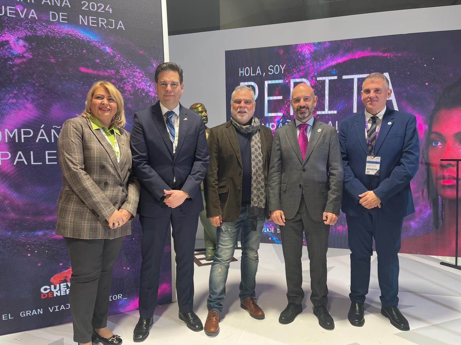 Presentación en Fitur de la película sonora 'Pepita', de Benito Zambrano, nueva fórmula de audioguía de la Cueva de Nerja Presentación en Fitur de la película sonora 'Pepita', de Benito Zambrano, nueva fórmula de audioguía de la Cueva de Nerja