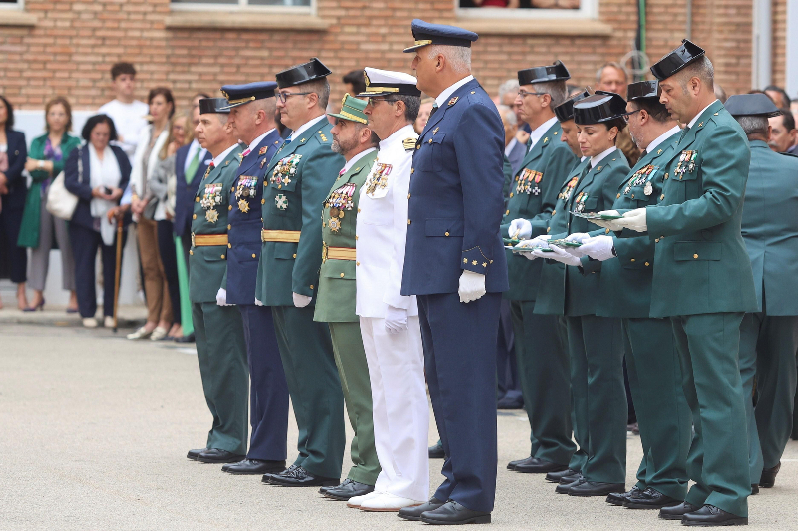 La Guardia Civil de Málaga homenajea a los agentes retirados en su 179 aniversario