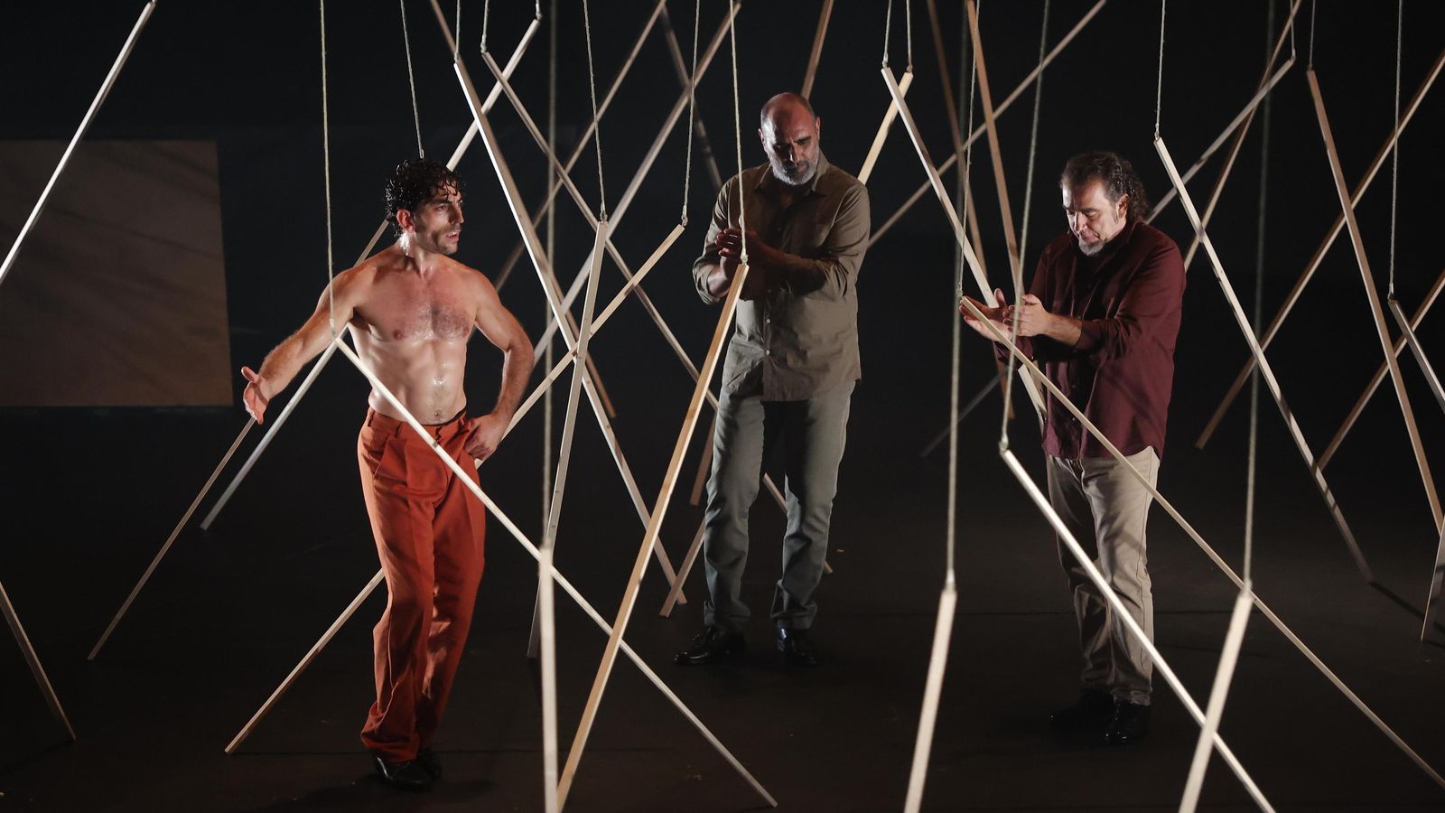 El 'work in progress' de David Coria, 'De lo humano'. El 'work in progress' de David Coria, 'De lo humano'.