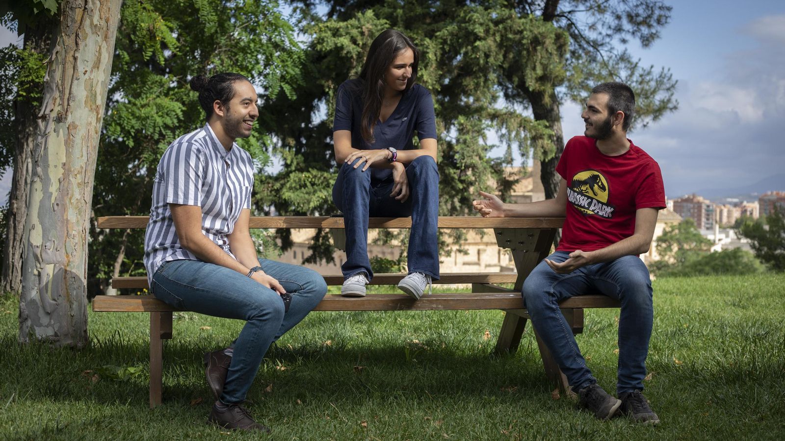 Yunes, Carmen y Eduardo han estado confinados en el Jesús-María.