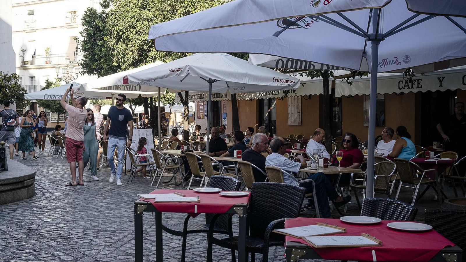 Aspecto actual de la plaza de San Francisco.