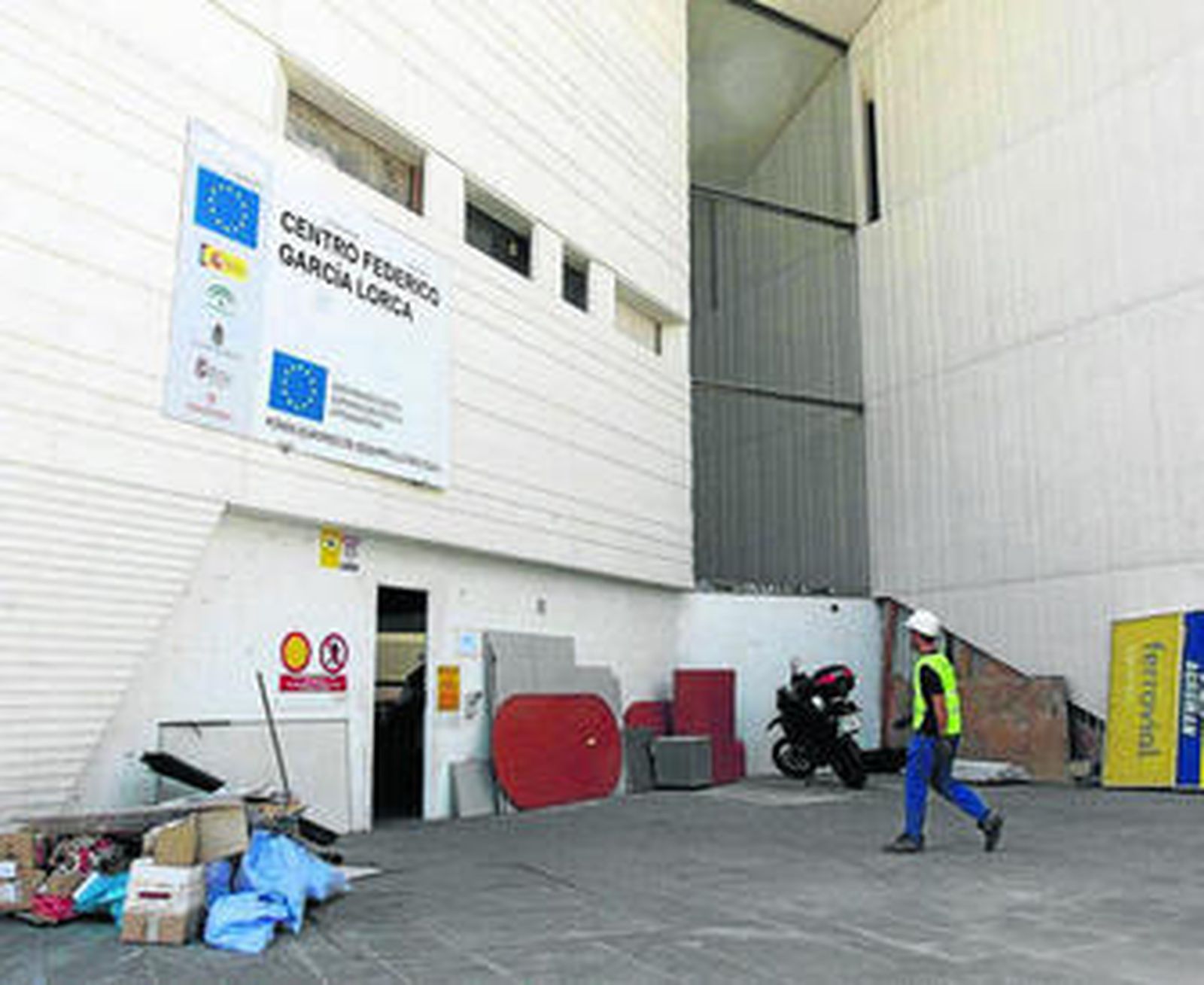 Las obras de Romanilla comenzaron el pasado 21 de octubre.