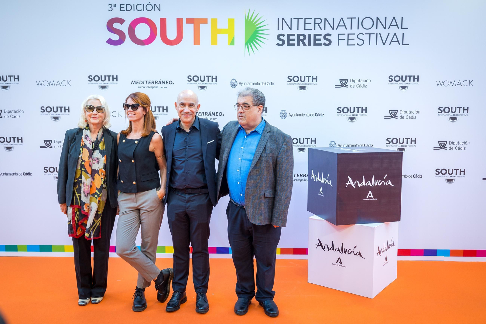 Imágenes de la alfombra roja del viernes 12 del South Series Festival