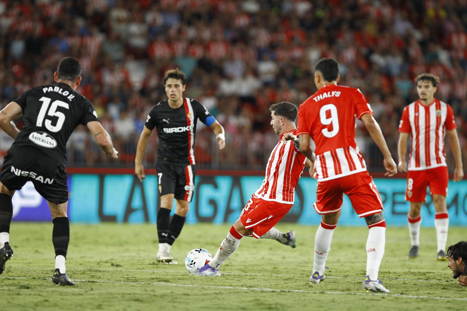 Las fotos del partido U.D. Almería-Sporting de Gijón