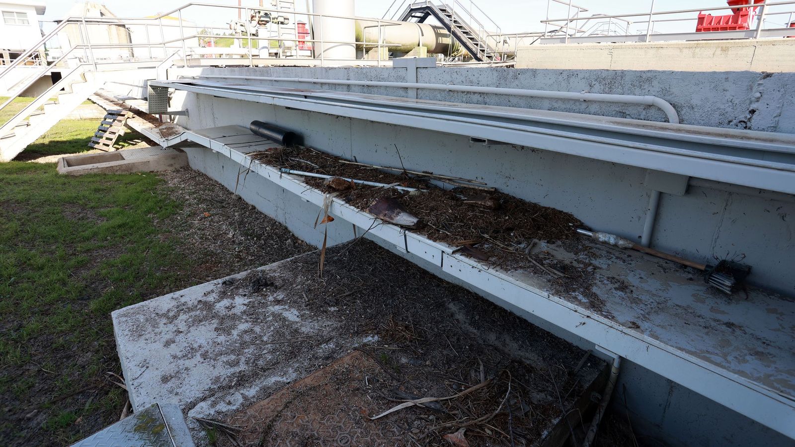 Así está la depuradora de Jerez