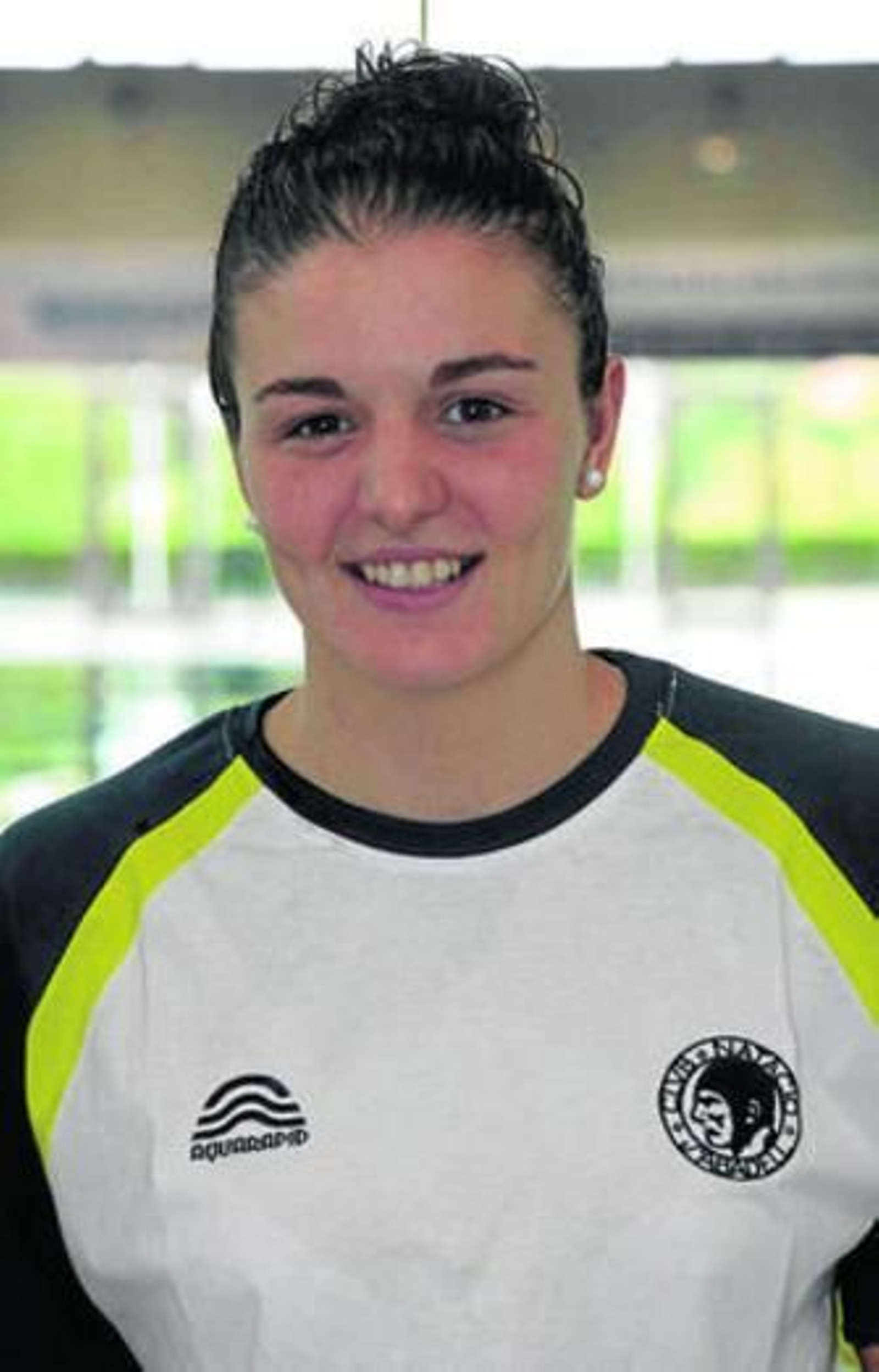 Conchi Badillo ya luce el escudo de su nuevo club.