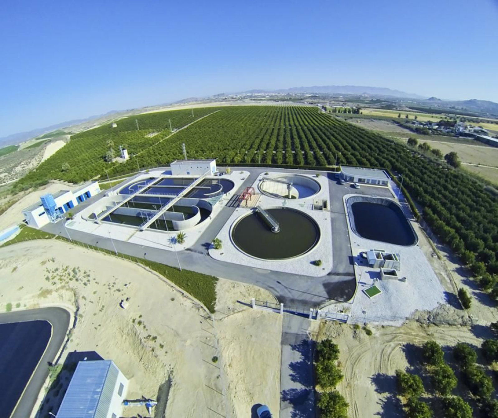 Depuradora de Vera en la Media Legua.