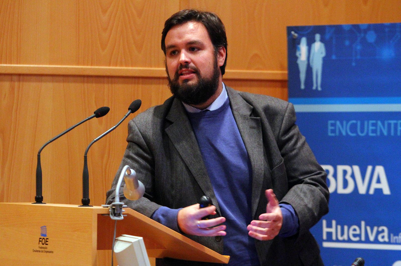 Imágenes del encuentro de HUELVA INFORMACION con el BBVA. I Edición Soluciones Digitales para Pymes.