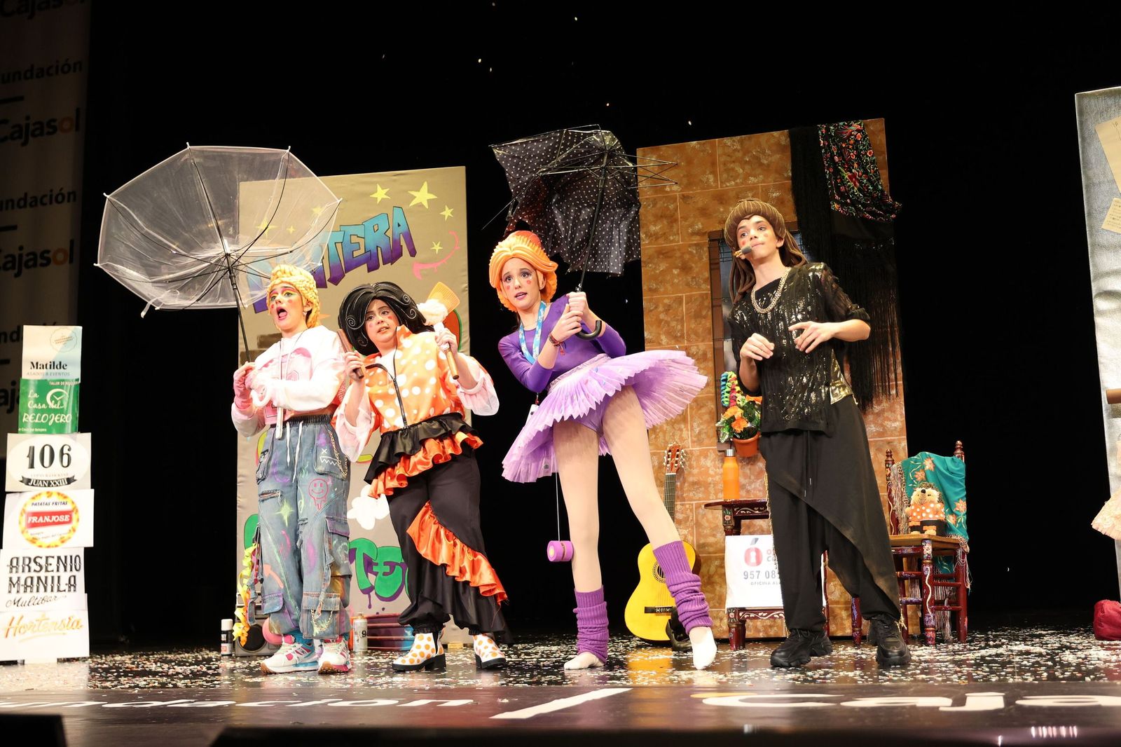 Cuarteto  ‘Academia de baile: Aprende con Joselito y sus tres modelitos’