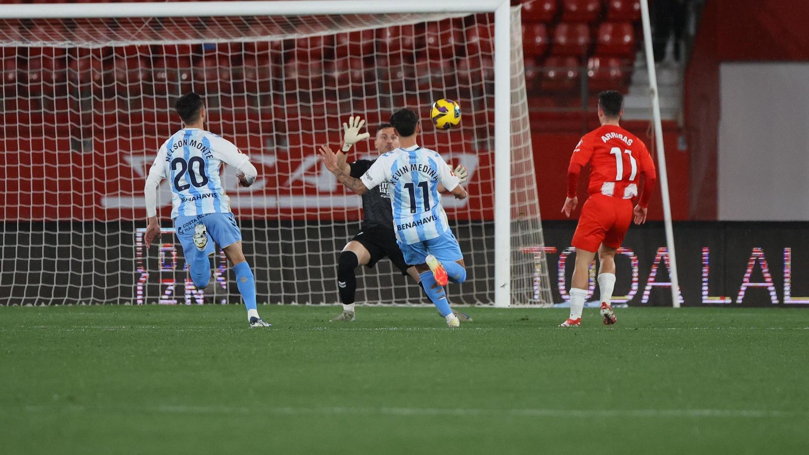 Las fotos del UD Almería - Málaga CF